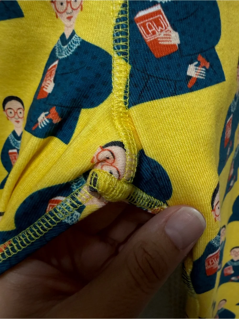 Piccolina M Ruth Bader Ginsburg 100% Cotton Pajama Pants